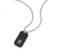 Police PEAGN0033802 Herren-Halskette Dog Tag Edelstahl Wire