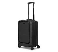 Police London 4 Rollen Kabinentrolley 55 cm Laptopfach mit Dehnfalte schwarz