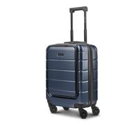 Police Dublin 4 Rollen Kabinentrolley S 54 cm Laptopfach mit Dehnfalte dark blue Herren