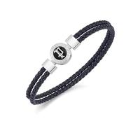 POLICE Lederarmband für Herren Urban Design Schmuck Accessoire