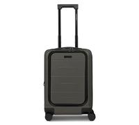 Police London 4 Rollen Kabinentrolley 55 cm Laptopfach mit Dehnfalte oliv
