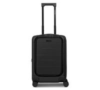 Police London 4 Rollen Kabinentrolley 55 cm Laptopfach mit Dehnfalte schwarz