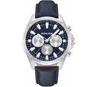 Police Malawi Herren-Armbanduhr Marineblau Navy Blau Modern PEWJF0005803