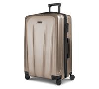 Police New York 4 Rollen Trolley L 72 cm mit Dehnfalte beige