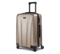 Police New York 4 Rollen Trolley M 62 cm mit Dehnfalte beige