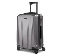 Police New York 4 Rollen Trolley M 62 cm mit Dehnfalte silberfarben