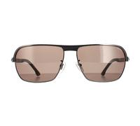 Police Platz Herren Glänzend Gunmetal Grau Grün SPLC36 Tailwind Evo 2 Einheitsgröße