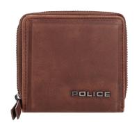 Police Milestone Geldbörse Leder 12 cm brown (PT16-10368-03) braun