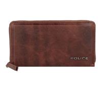 Police Milestone Geldbörse Leder 20 cm brown (PT16-10369-03) braun