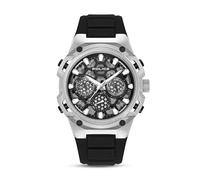 Police Herrenuhr CHALLENGER PEWGQ0071902 Klassisch Schwarz/Silber Einheitsgröße