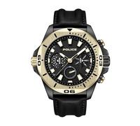 Police Herrenuhr Electrical PEWJF0022501 Analog Quarz Lederarmband