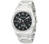 Salkantay Herrenuhr mit grünem Zifferblatt und silbernem Armband, Armband