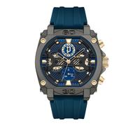 POLICE - REBEL - stainless steel - light gun - navy silicon