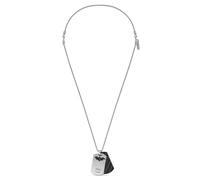 Police Schmuck Herren-Halskette Bat-Shield Silberfarben PEAGN0080701