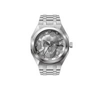 Police Skull Kristall Uhr Einheitsgröße