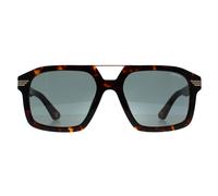 Police Square Herren Glänzend Dunkel Havana Grau Grün SPLP28M Forty 1 Einheitsgröße