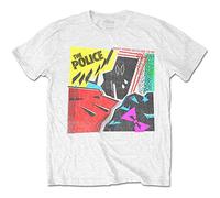 Rocks Off T-Shirt Police The – Don't Stand – Unisex Weiß XL