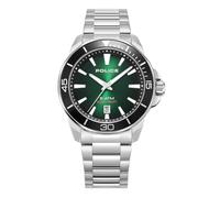 Police Herrenarmbanduhr Thornton PEWJH0021401 Silber Edelstahl 5 bar 43 mm