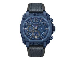 Police Uhren - Quarzuhr Norwood - Gr. unisize - in Blau - für Damen