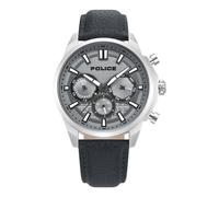 Police Watches rangy Herren Uhr analog Quarzwerk mit Leder Armband PEWJF0021001