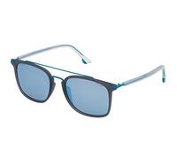 POLICE Unisex-Erwachsene SPL58354M20P Sonnenbrille, Blau (Azul), 54