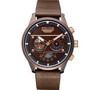 Police Unisex ErwachseneArmbanduhr Analog Quarz Leder PL15411JSBN.12