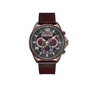 Police Unisex ErwachseneArmbanduhr Analog Quarz Leder PL15658JSBN.12