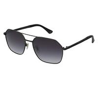 Police Unisex SPLC34 Sunglasses, Matt Gun Metal, 58