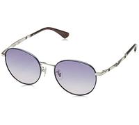 Police Unisex SPLE07N Sunglasses, Shiny Palladium W/Blue Parts, 52