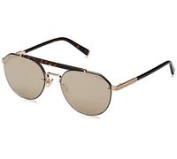 Police Unisex SPLE19 Sunglasses, Gold, 57