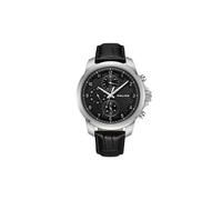 POLICE - URBAN - stainless steel - black leather