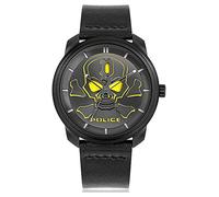 Police Watches bleder Herren Uhr analog Quarzwerk mit Leder Armband PL.15714JSB-02A-XM