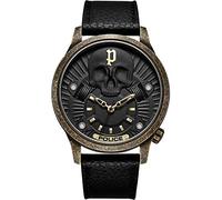 Police Herrenuhr Jet PEWJA2227702 – analoges Quarzwerk, Lederarmband