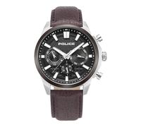 Police Watches rangy Herren Uhr analog Quarzwerk mit Leder Armband PEWJF0021040