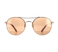 Polizei Aviator Herren glänzend Kupfer Gold Braun Spiegel Kupfer SPLA24 Lewis 03 Einheitsgröße