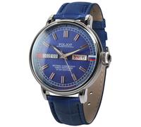 Poljot International 36NH.4200114 Herrenuhr Automatik Gorbatchov Blau LE