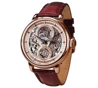 Poljot International 7500.1940613 Herrenuhr Automatik Hermitage Braun/Roségoldfarben