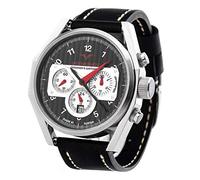 Poljot UMNYASHOV Herrenuhr Chronograph 31681 Handaufzug russische mechanische Uhr aus Russland mit aufaddierender Stoppuhr und Kalender