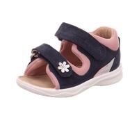 Superfit Mädchen Polly Sandale, Blau Rosa 8000, 23 EU