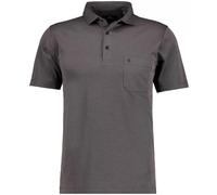 Polo button short sleeve solid L