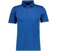 Polo button short sleeve solid M