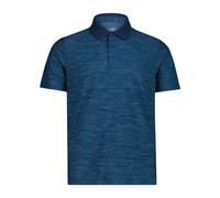 CMP Herren Melange Polo T-Shirt (Größe 4XL, blau)