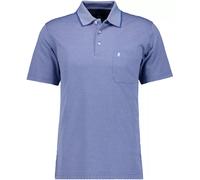 Ragman Poloshirt Softknit Regular Fit Kurzarm Blau