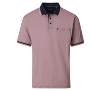 Poloshirt CASAMODA "CASAMODA Polo-Shirt Print", Damen, Gr. M, hellrot, 100% Baumwolle, Shirts (68351961-M) hellrot