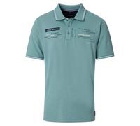 Casa Moda Poloshirt Regular Fit Kurzarm Türkis Gr. M