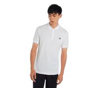 Fred Perry Poloshirt M6000 Slim Fit Weiß Größe L