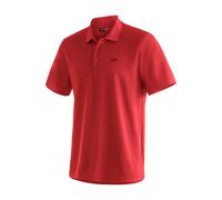 Maier Sports Ulrich, Herren Poloshirteichtes Piqué-Funktionspoloshirt für Wandern und Freizeit, dryprotec Technologie, Atmungsaktiv, NFC-Chip für einfaches Recycling