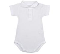 Polo-Modell Babybody mit halben Ärmeln - 3 Monate