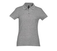 SOL'S Women's Polo Passion M greymelange