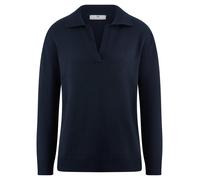 Polo-Pullover Peter Hahn blau 38